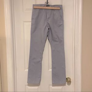 EUC Children’s Place Boys gray khakis size 12